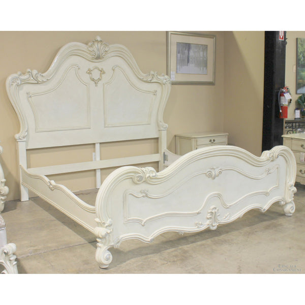 Acme Furniture King Size White Bed