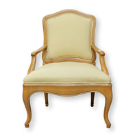 William Switzer & Associates Yellow Fauteuil Chair
