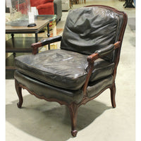 Sam Moore Leather Fauteuil Chair