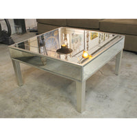 Uttermost Square Mirrored Coffee Table