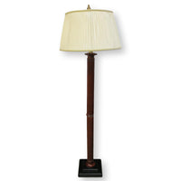 Reeded Column Floor Lamp