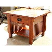 America the Beautiful Dreamer Mission Style End Table