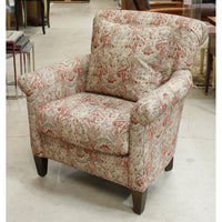 King Hickory Patterned Club Chair