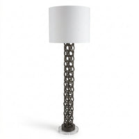 'Stacked Rings' Column Floor Lamp