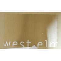 West Elm Pewter Twill Sofa