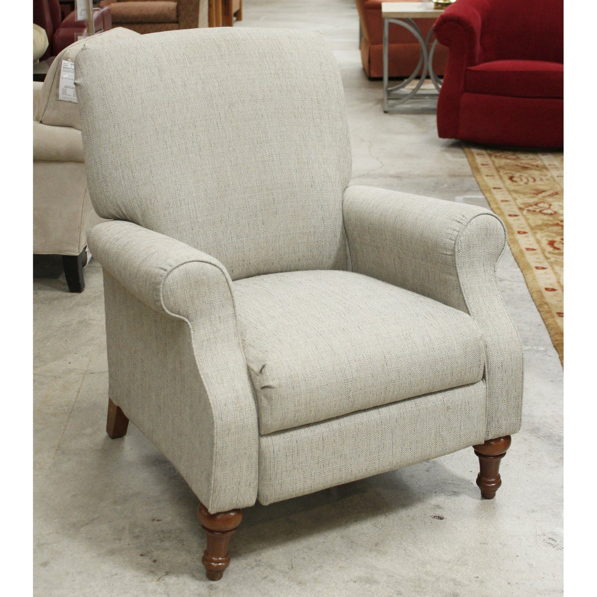 La-Z-Boy Oatmeal High-Leg Push-Back Recliner