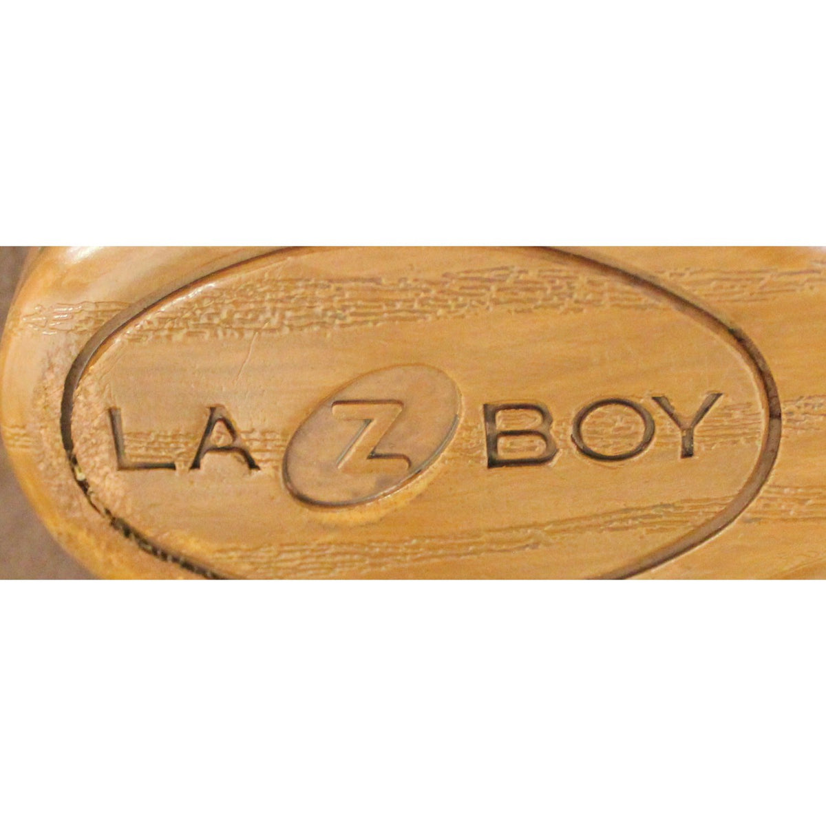 La-Z-Boy Caramel Leather Dual Reclining Loveseat