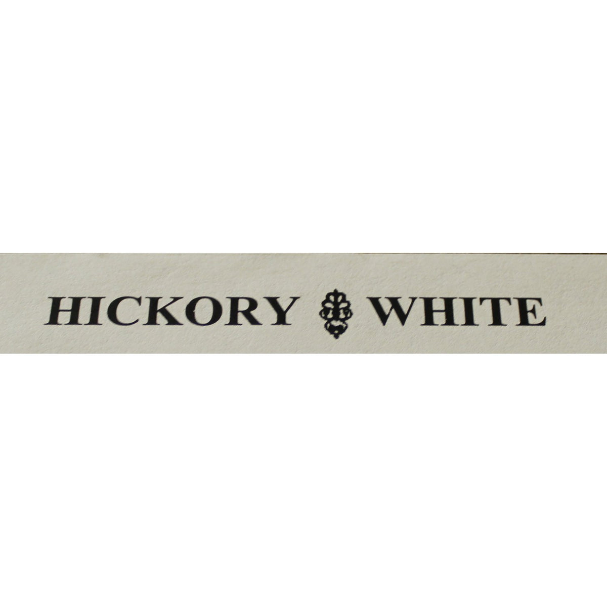 Hickory White Pediment Top Curio Cabinet