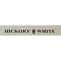 Hickory White Pediment Top Curio Cabinet