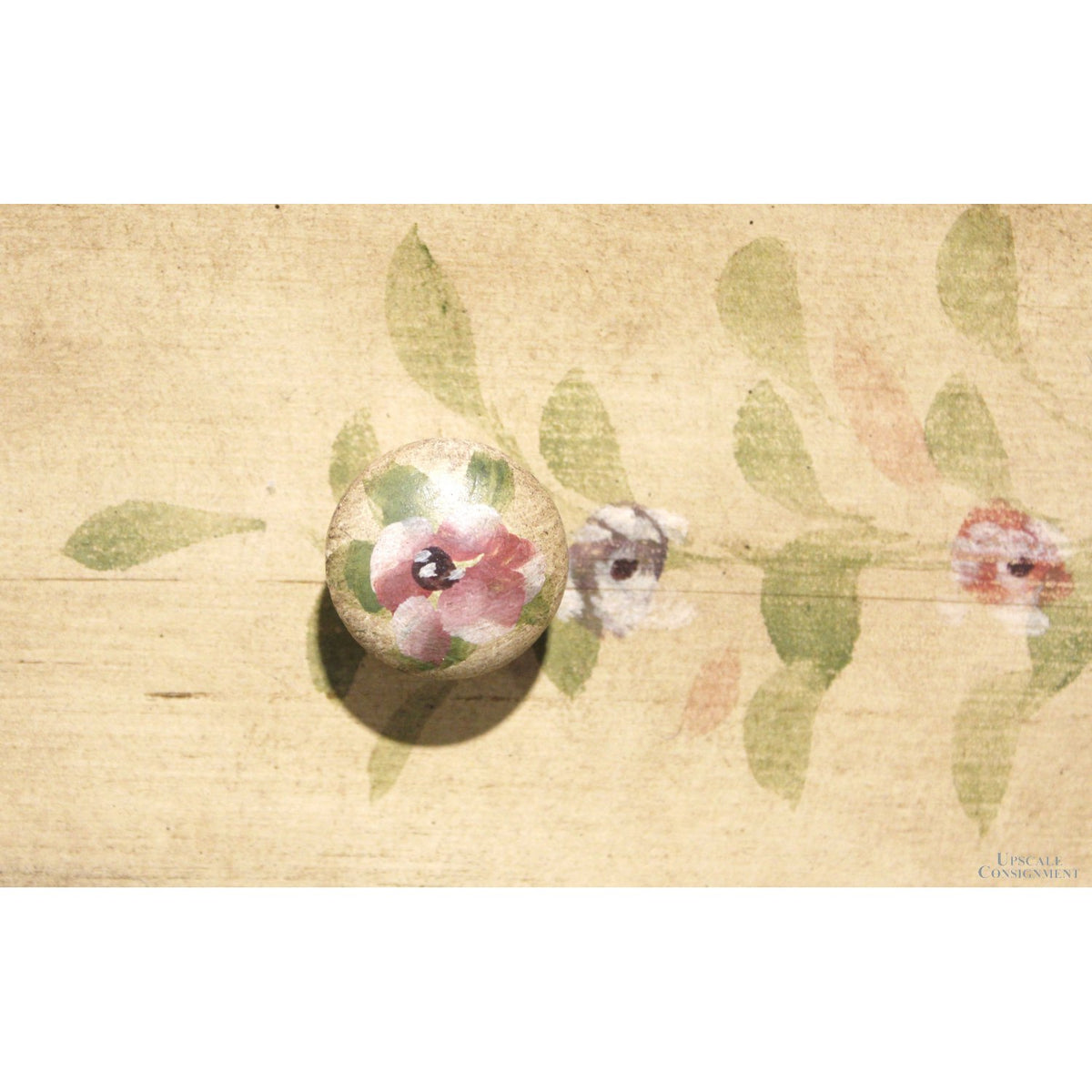 Handpainted Bombe Chest