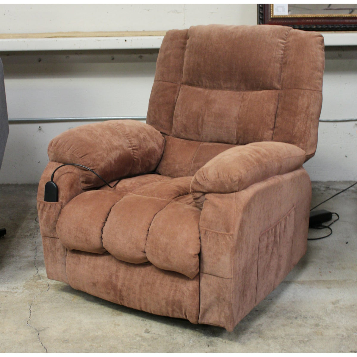 Tawny Brown Power Lift Recliner