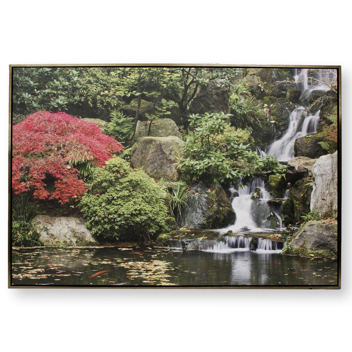 Framed Print on Canvas - Portland Japanese Gardens