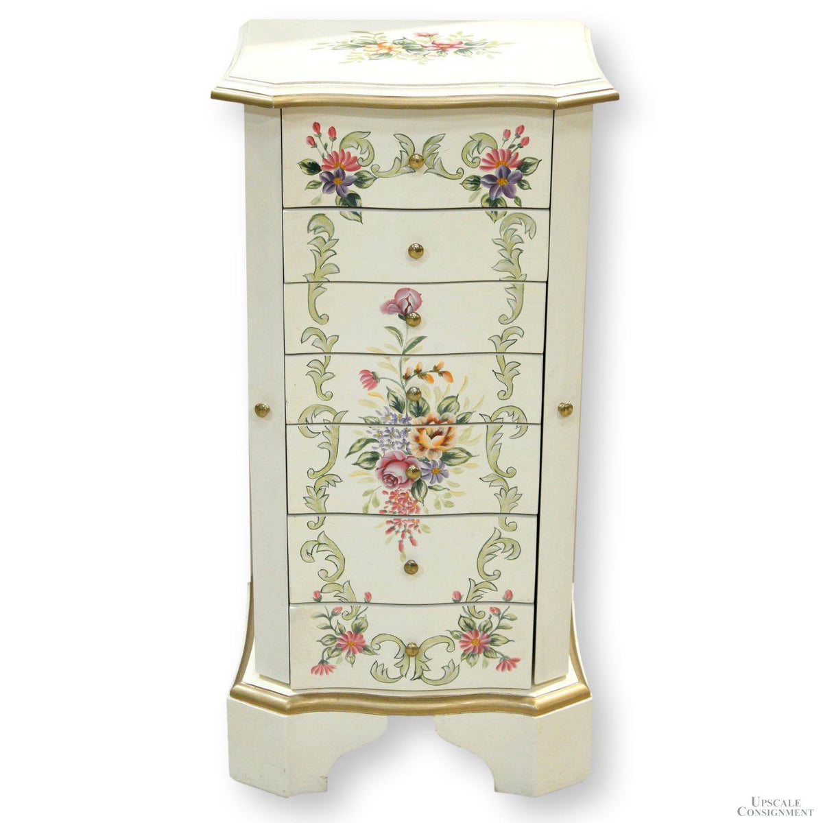 Handpainted Jewelry Armoire