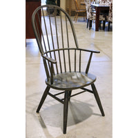 Acacia Dining Table w/6 Windsor Chairs