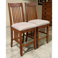 Green River Lumber Co. Pair of Mission Counter Stools