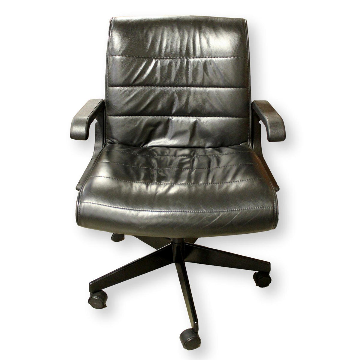 Knoll 'Sapper' Leather Executive Office Chair
