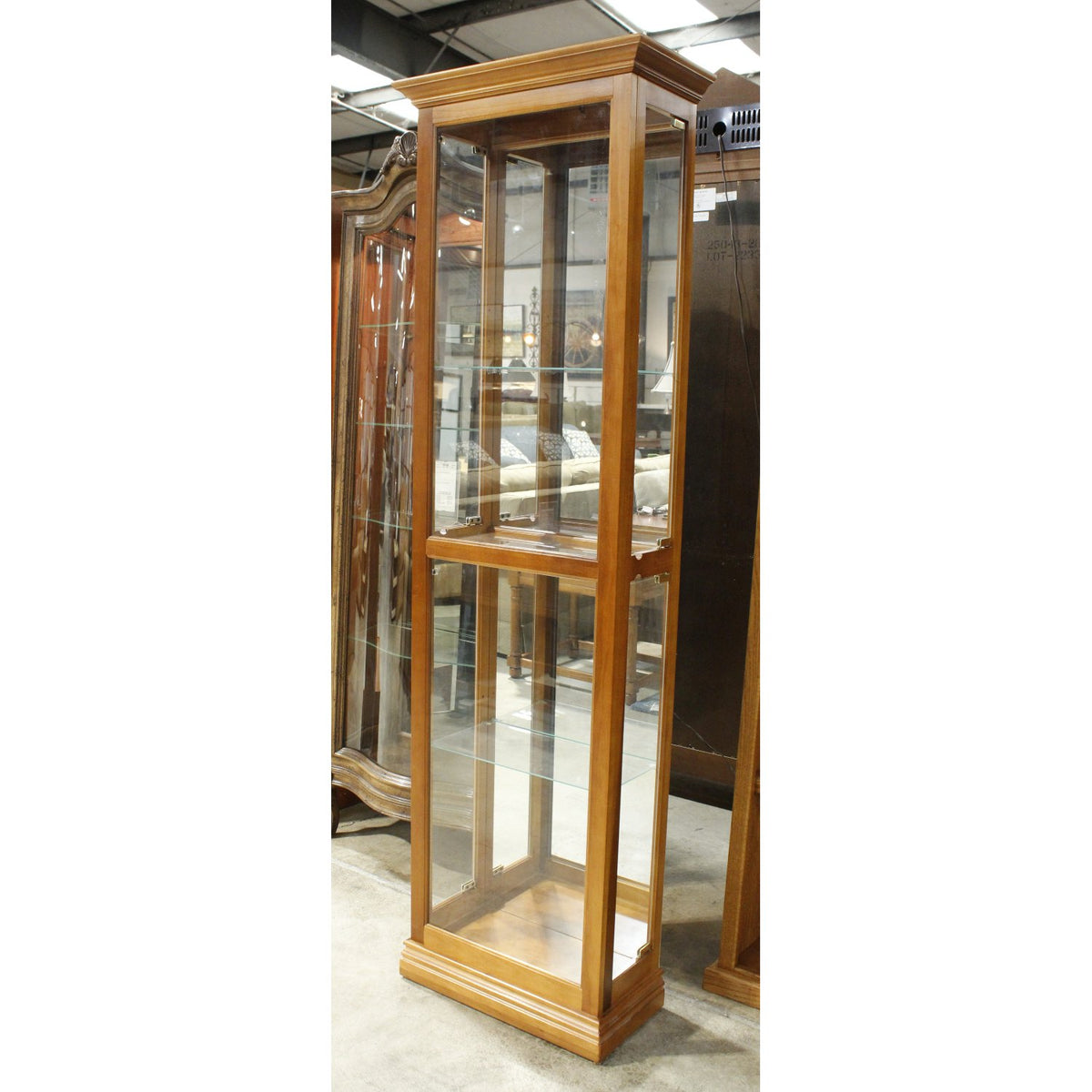 Side Door Curio Cabinet