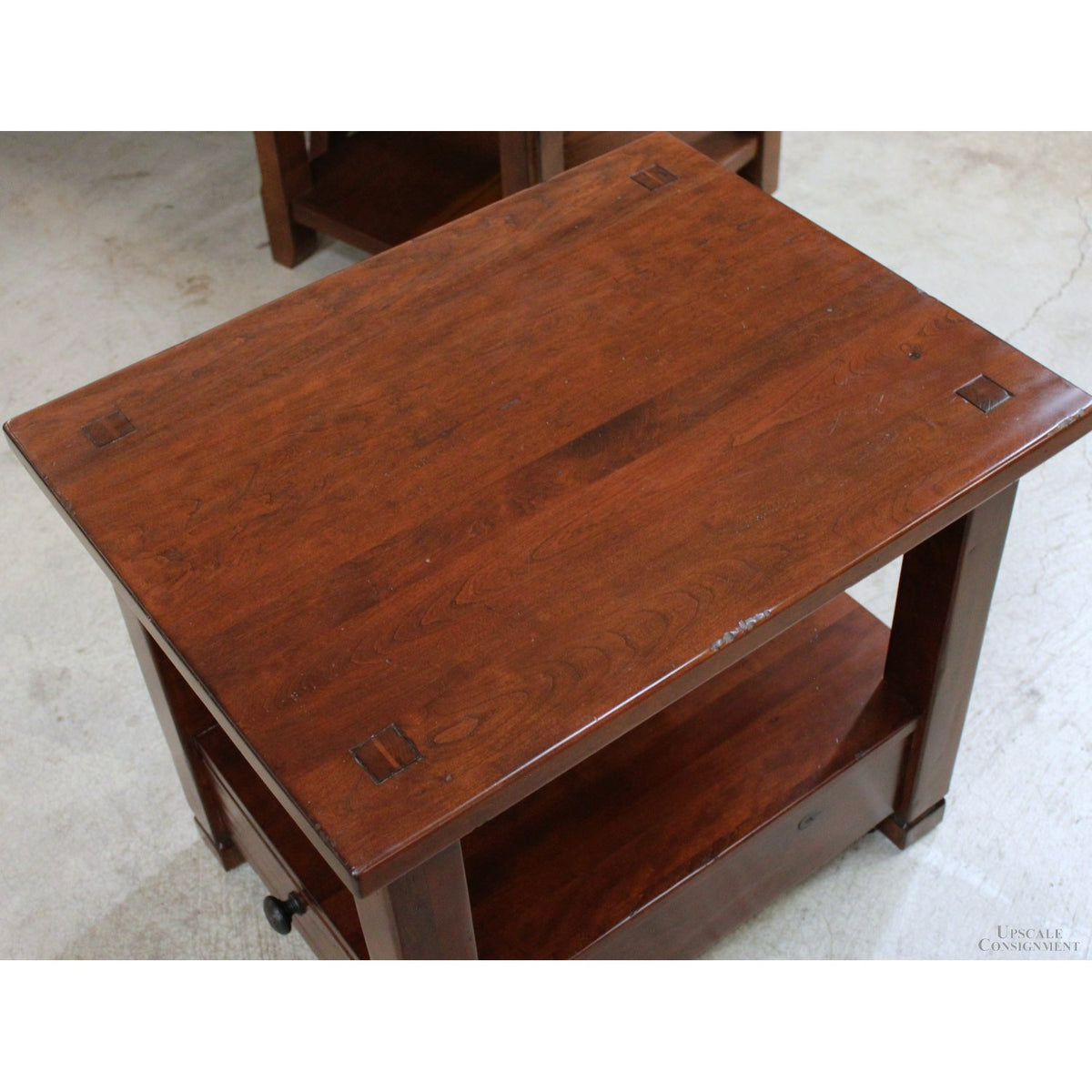 Nichols & Stone End Table w/Drawer