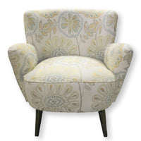 E & E Co. LTD Floral Accent Chair