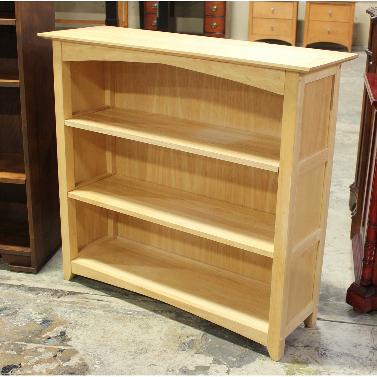 Apple 3' Blonde Bookcase