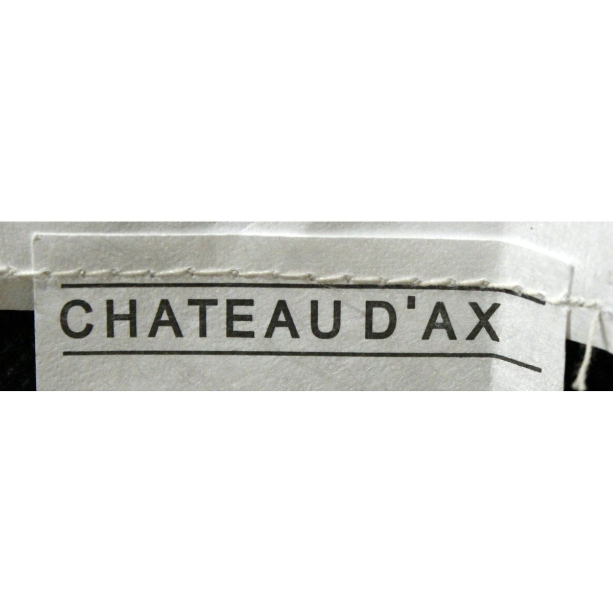 Chateau d'Ax Taupe Leather Slipper Chair