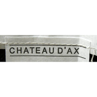 Chateau d'Ax Taupe Leather Slipper Chair