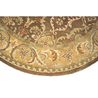 Legacy Collection 8' Round Wool Area Rug