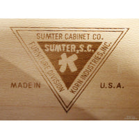 Sumpter Furniture Mahogany Triple Dresser w/Tri-fold Mirror