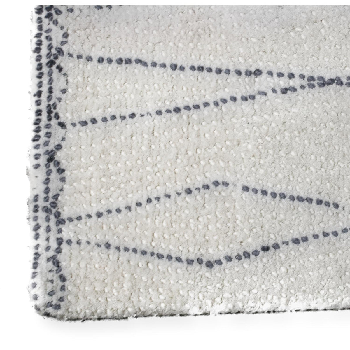 West Elm 8' X 10' White Safi Tapis Area Rug