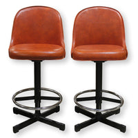 Samsonite Pair of Mid-Century Modern Counter Stools