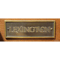 Lexington Brown Leather Media Console