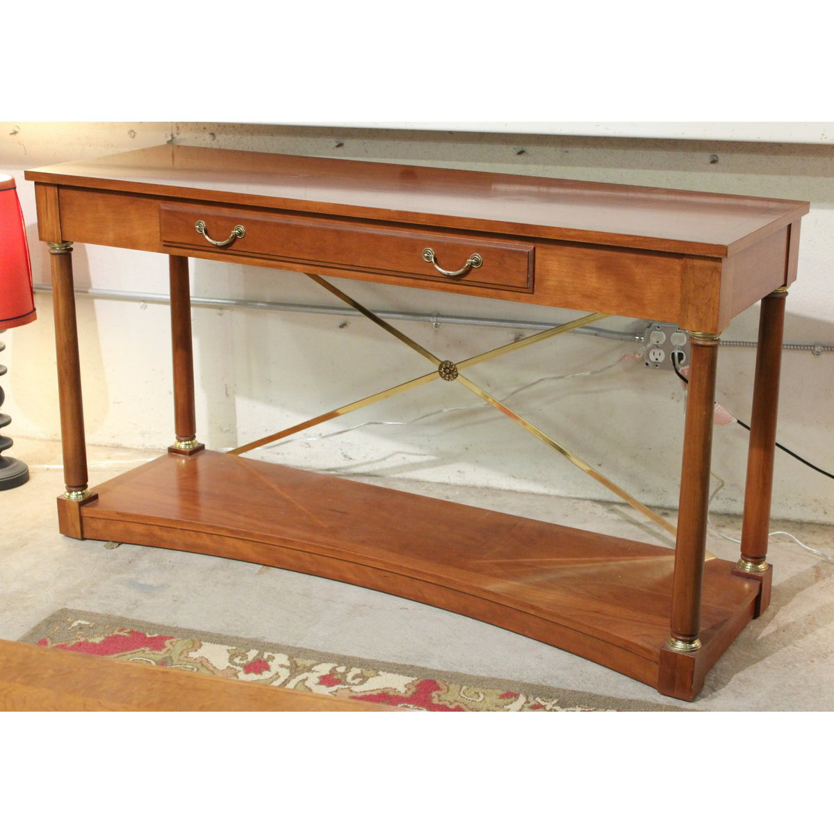 Ethan Allen Console Table w/Drawer