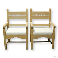 Stone Creek Pair of Arm Chairs