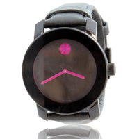 Movado - BOLD Unisex Stainless Steel & Black Ceramic Quartz Watch