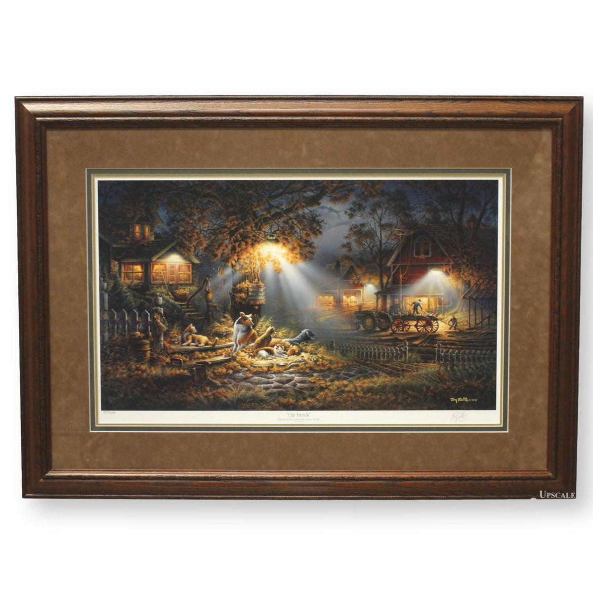 Terry Redlin Framed Limited Edition Print 'Our Friends'