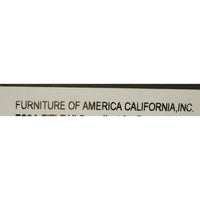 Furniture of America Black Queen Size Sleigh Bed