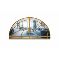 Uttermost Arched Gilt Mirror