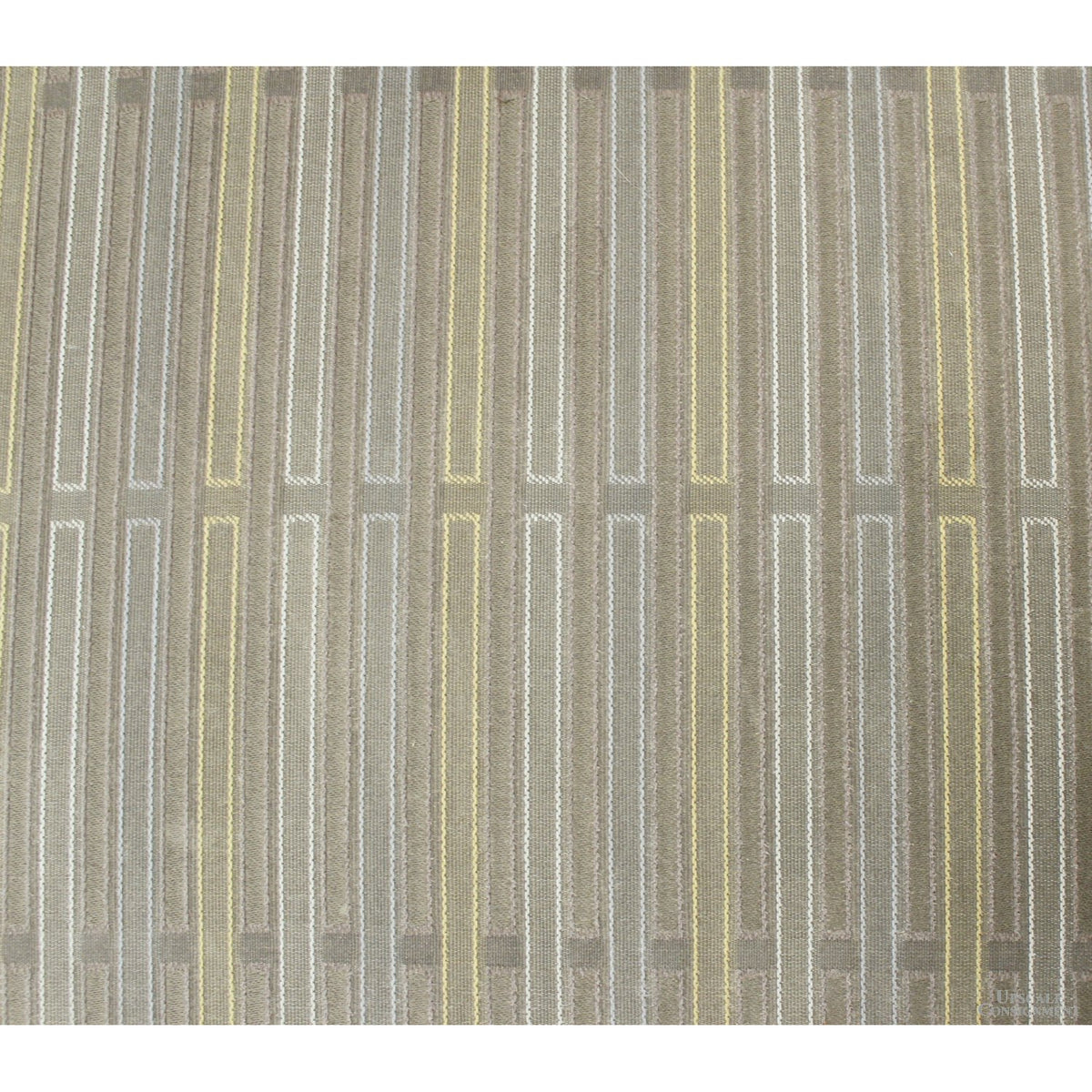 Lazar Indus. Striped Slipper Chair