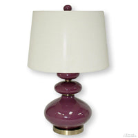 Modern Purple Table Lamp