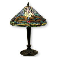 Tiffany Style Dragonfly Table Lamp