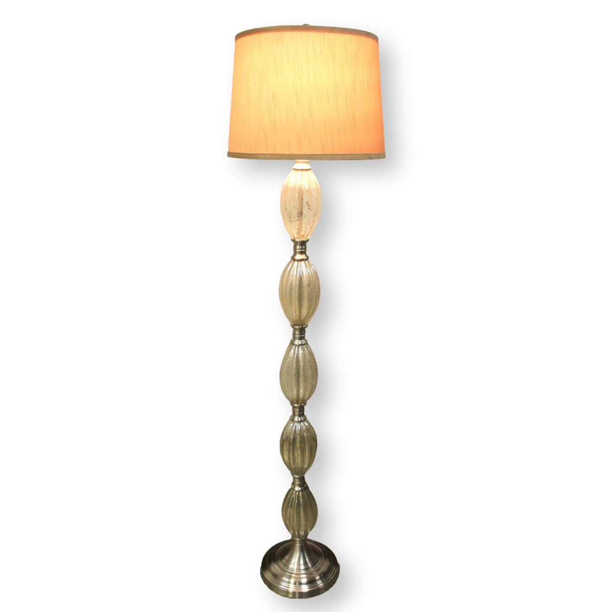 Mercury Glass Floor Lamp