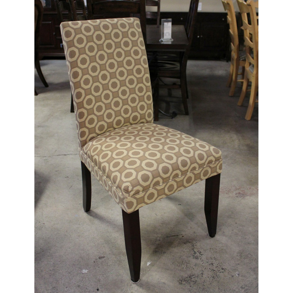 Drop-Leaf Cherry Table w/4 Upholstered Chairs