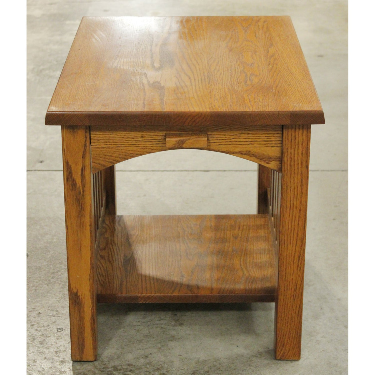 Mission Oak End Table w/Drawer
