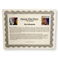 "The Melody" by Roy Lichtenstein