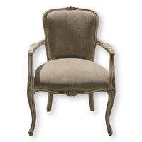 Distressed Accent Arm Chair