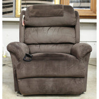 Ultra Comfort Extra Large Brown Dual Motor Power Lift Recliner