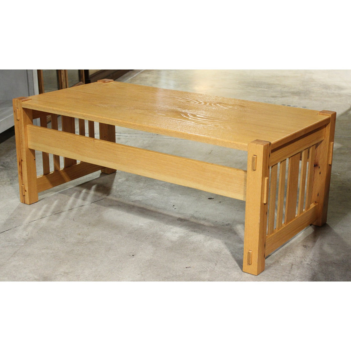 Craftsman Oak Coffee Table