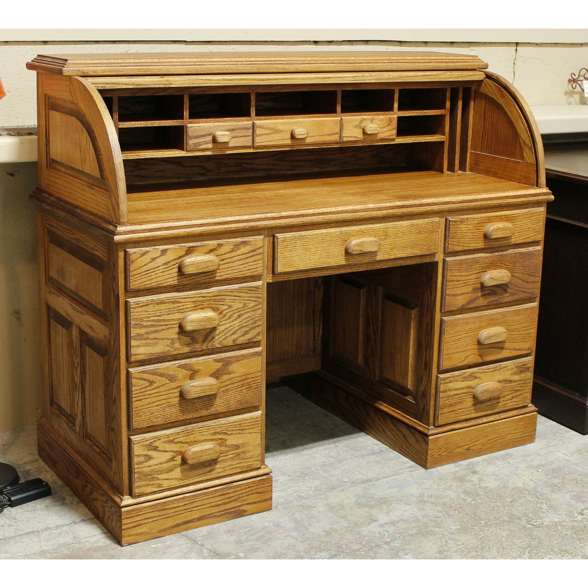 Oak Rolltop Desk