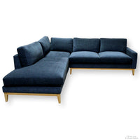 Made Right 'Big Sur' Sectional w/Bumper - New Condition!