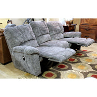 La-Z-Boy Mottled Gray Dual Reclining Sofa